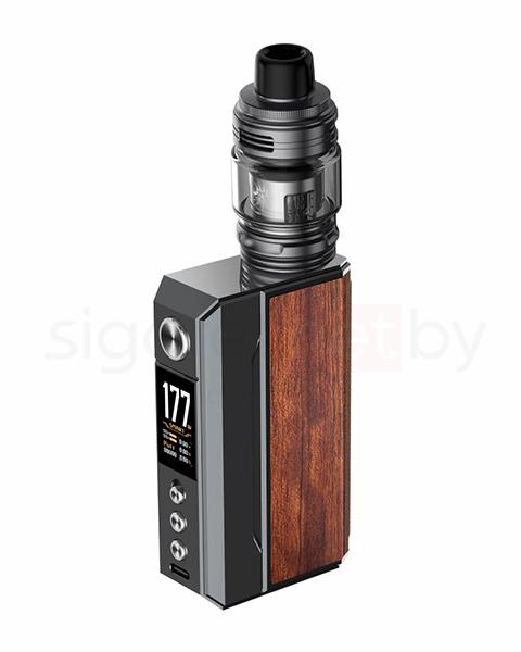 Стартовый комплект VOOPOO DRAG 4 177W TC с Uforce L Tank 4 мл ( Черно - Красный ) Gun Metal Rosewood