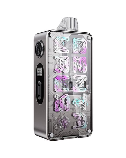 Стартовый комплект Lost Vape Centaurus B60 AIO Pod 1600 mAh - 5 мл. ( Серый с рисунком ) Laser Gunmetal