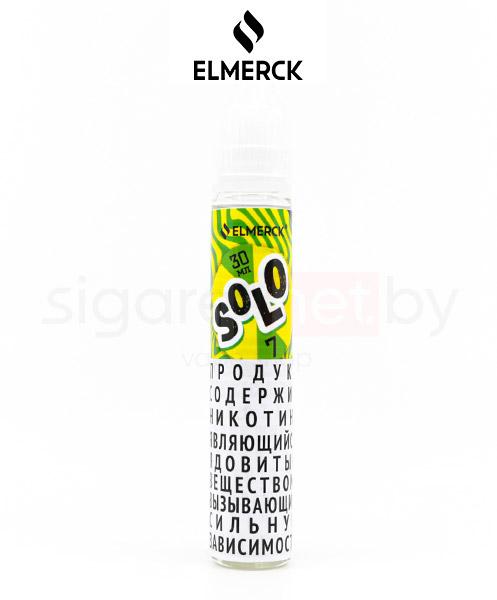 Жидкость ElMerck Solo №7 30 мл ( 3 мг ) ( Лимон Лайм )