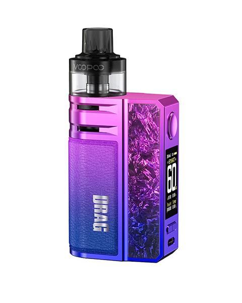 Стартовый комплект VOOPOO DRAG E60 Pod - 2550 mAh - 5 мл ( Фиолетово - Розовый ) Modern Red